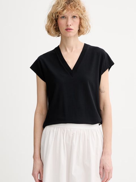 Marc O'Polo T-shirt damski z bawełną - zdjęcie produktu nr 1