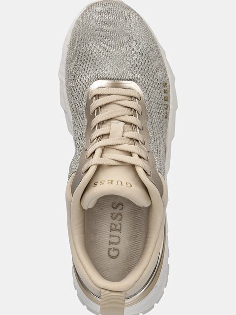 Guess sneakersy RUNIT3 damskie kolor złoty FLPRN3 FAB12