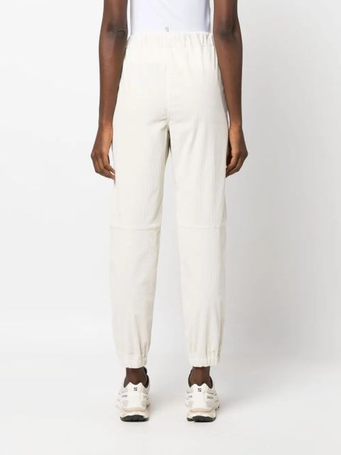Moncler Grenoble logo-patch belted track pants - White