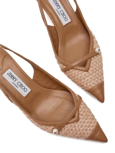 Jimmy Choo 45mm Amita pumps - Neutrals - zdjęcie produktu nr 2