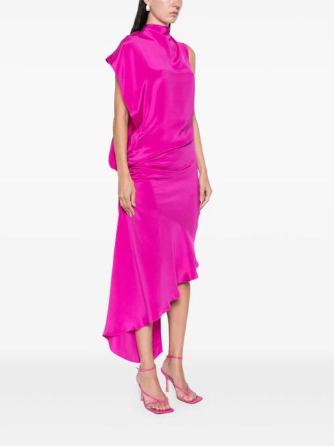 Christopher Esber Cusco midi dress - Pink