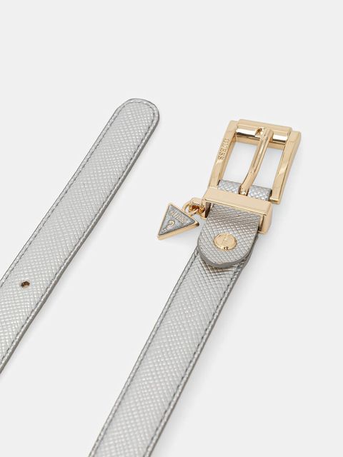 Guess pasek ROSALBA damski kolor srebrny BW9256 P5325 - zdjęcie produktu nr 2