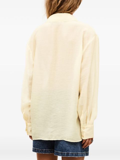 Ba&Sh Bao patch-pocket shirt - Yellow