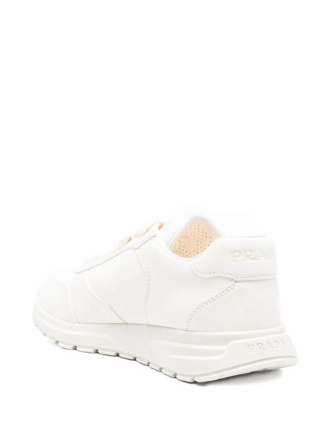 Prada Prax 2.0 logo-plaque sneakers - White