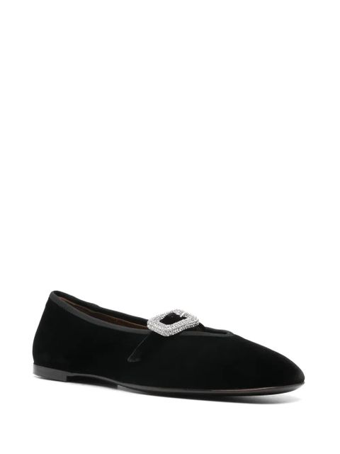 Giuseppe Zanotti Georgia Buckle ballet flats - Black - zdjęcie produktu nr 2