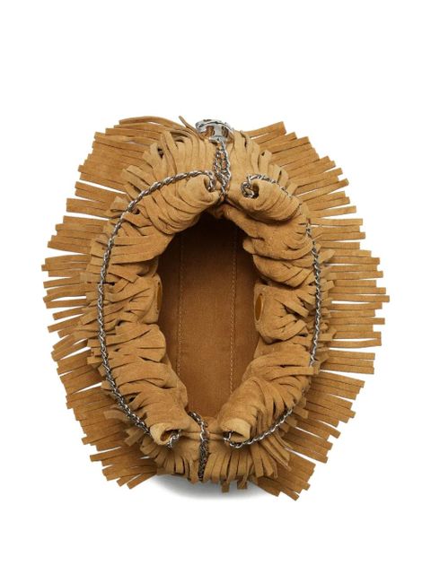 Tory Burch mini Fleming cross body bag - Neutrals