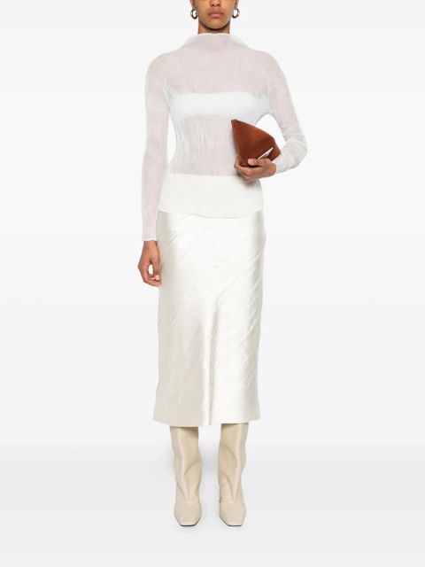 Sportmax Ruta midi skirt - Neutrals