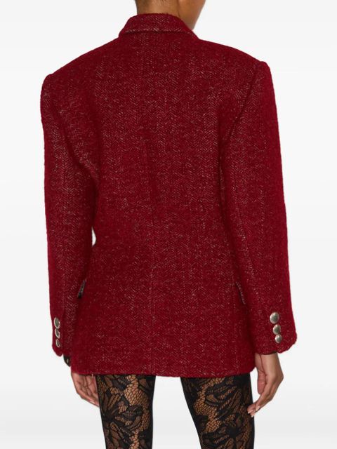 ISABEL MARANT Gallie single-breasted textured blazer