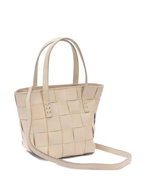 DRAGON DIFFUSION mini Japan woven leather tote bag - Neutrals - zdjęcie produktu nr 2