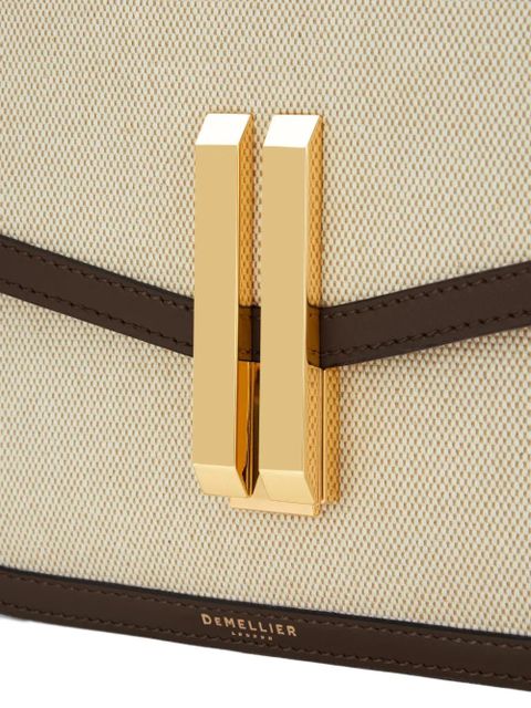 DeMellier The Vancouver logo-print cross body bag - Neutrals