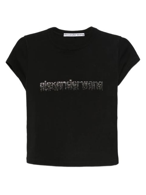 Alexander Wang logo-print T-shirt - Black - zdjęcie produktu nr 1