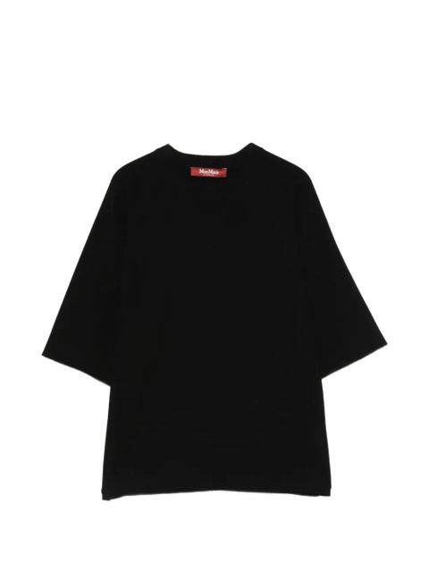 Max Mara boxy knit sweater - Black - zdjęcie produktu nr 1