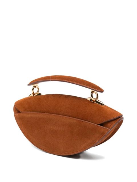 ZIMMERMANN Wavelength top handle chain tote bag - Brown