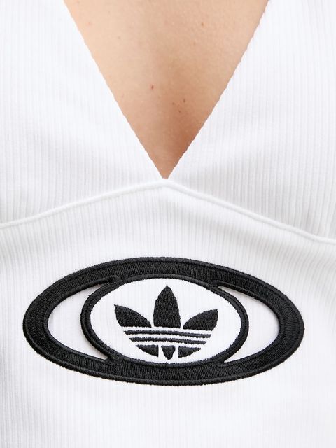 adidas Originals top Campus V Top kolor biały KC8801