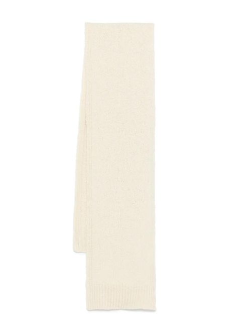 Jil Sander knitted scarf - White - zdjęcie produktu nr 1