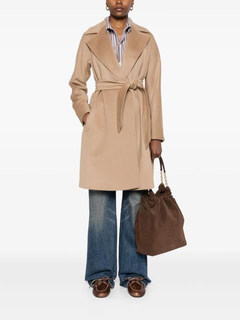Max Mara virgin-wool trench coat - Neutrals - zdjęcie produktu nr 2