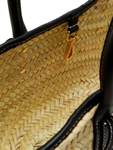 Jacquemus small soli basket - Neutrals