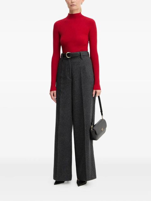 TWINSET ribbed turtleneck sweater - Red - zdjęcie produktu nr 2