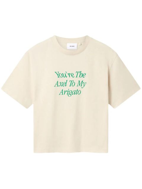 Axel Arigato My Axel T-Shirt - Neutrals - zdjęcie produktu nr 1