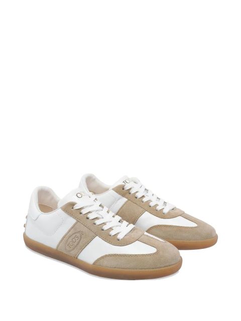 Tod's Tabs logo-detail sneakers - White