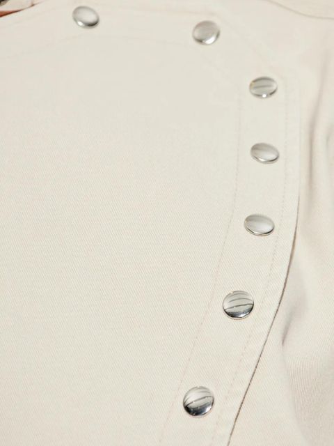 ISABEL MARANT Timea buttoned-belted jacket - Neutrals