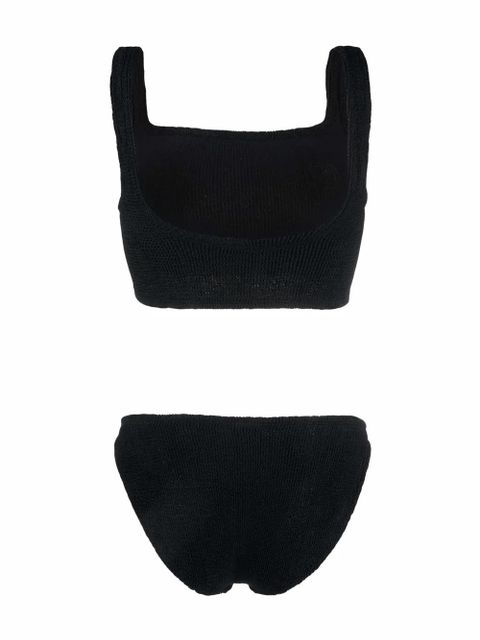 Hunza G Xandra crinkled bikini - Black