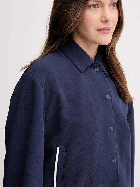 United Colors of Benetton kurtka kolor granatowy przejściowa 20A6DN085