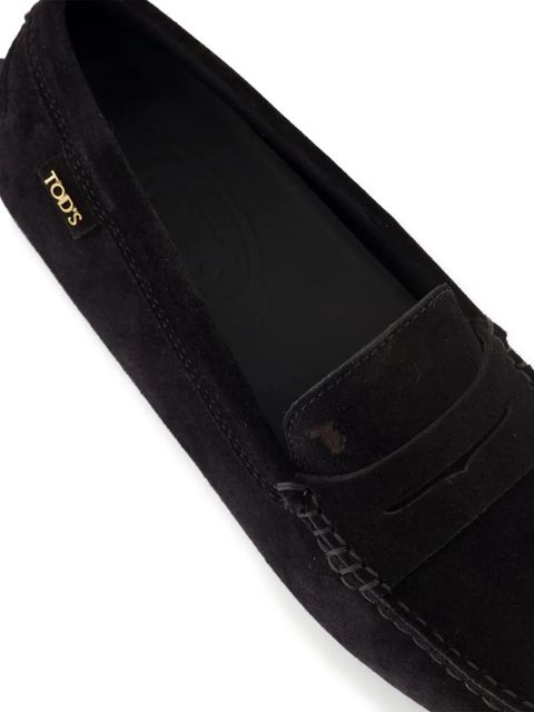 Tod's Gommino suede loafers - Black