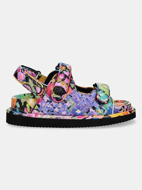 Kurt Geiger London sandały skórzane Orson damskie kolor multicolor na platformie 3469609109 - zdjęcie produktu nr 2