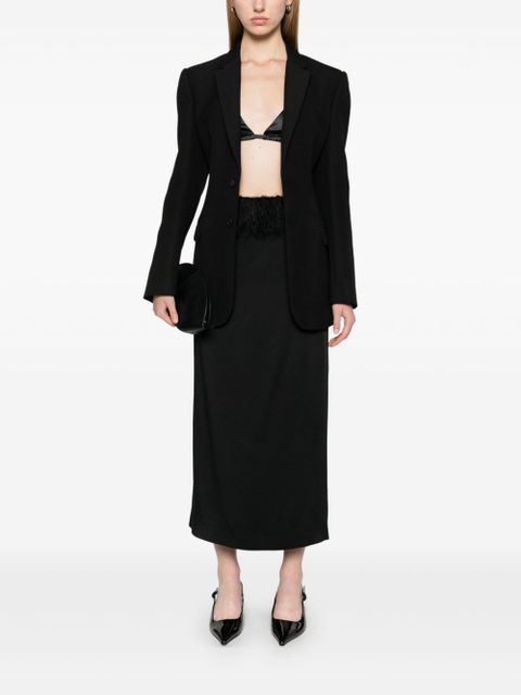 TOTEME satin bralette - Black - zdjęcie produktu nr 2