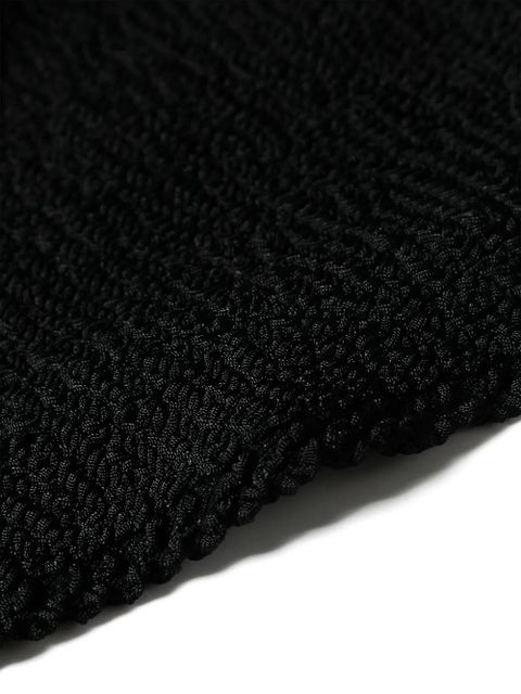 Bond-eye Christy seersucker bikini bottoms - Black