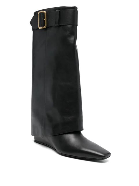 Simkhai 70mm Frejya leather boots - Black - zdjęcie produktu nr 2