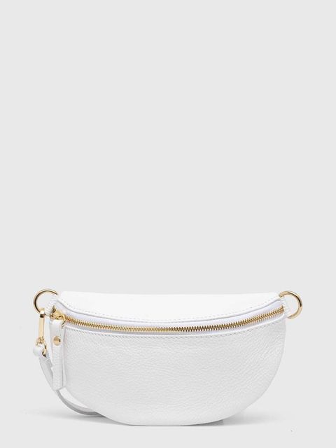 Answear.LAB nerka skórzana kolor biały