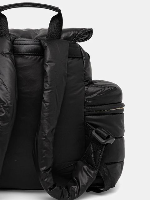 Guess plecak damski kolor czarny mały gładki V5BZ13 WF820 - zdjęcie produktu nr 2