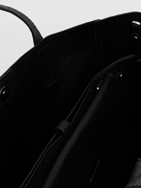 Marc O'Polo torebka skórzana kolor czarny 50819650202109