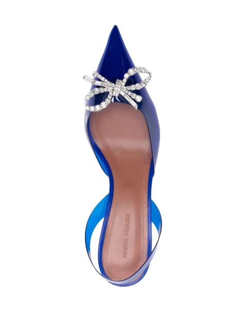 Amina Muaddi Rosie 60mm slingback pumps - Blue