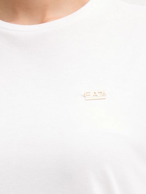 EA7 Emporio Armani t-shirt damski kolor biały AF13919.7W000189