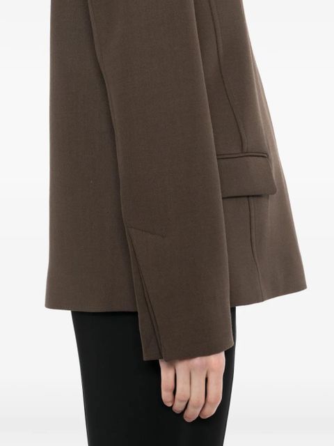 TOTEME pocket top bark - Brown