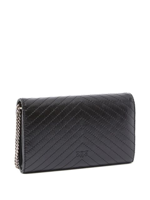 PINKO quilted chevron cross body bag - Black - zdjęcie produktu nr 2
