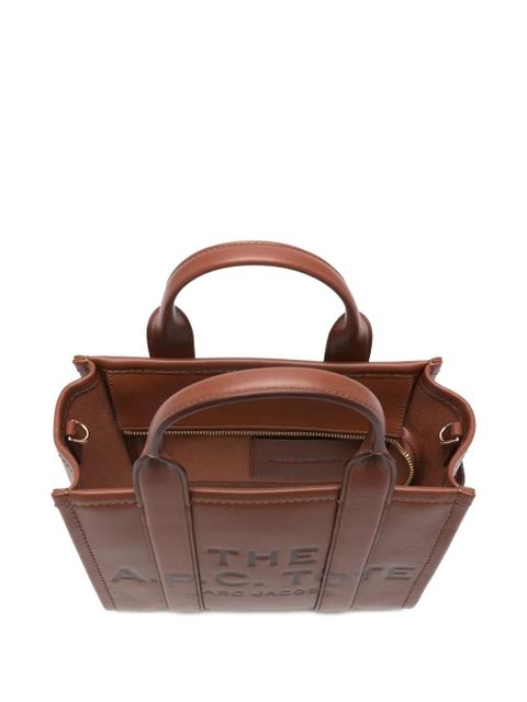 Marc Jacobs small logo-detail tote bag - Brown