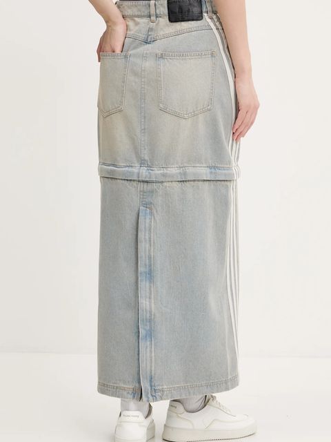 adidas Originals spódnica jeansowa DENIM ZIP SKIRT - zdjęcie produktu nr 1