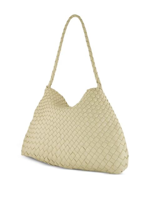 DRAGON DIFFUSION Santa Maria leather shoulder bag - Neutrals