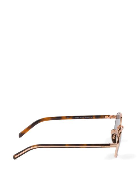 Prada Eyewear sunglasses with the iconic metal plaque - Pink