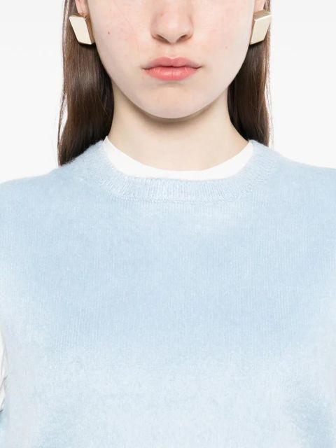 TOM FORD round-neck knit vest - Blue