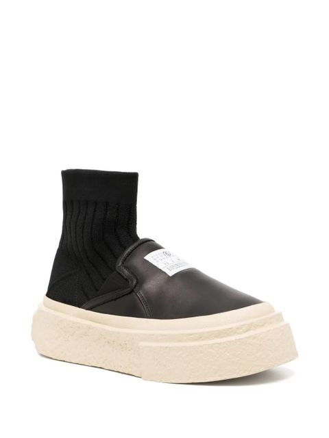 MM6 Maison Margiela 8AX socks sneakers - Black - zdjęcie produktu nr 2