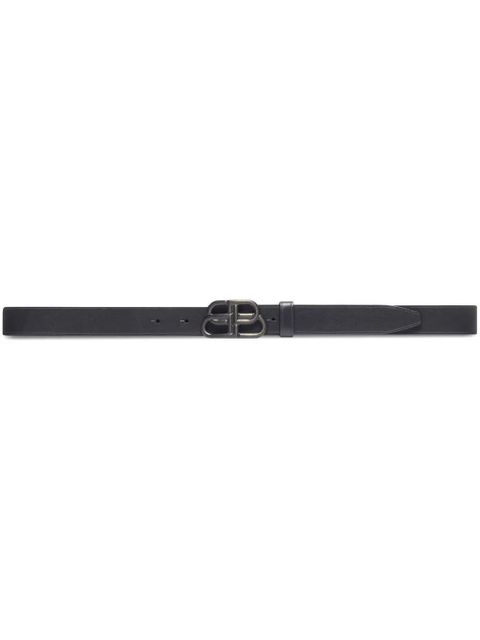 Balenciaga BB thin belt - Black - zdjęcie produktu nr 1