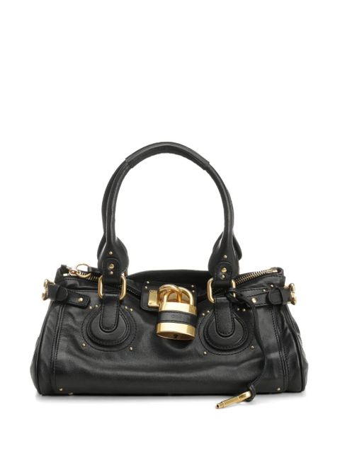 Chloé Paddington leather shoulder bag - Black - zdjęcie produktu nr 1