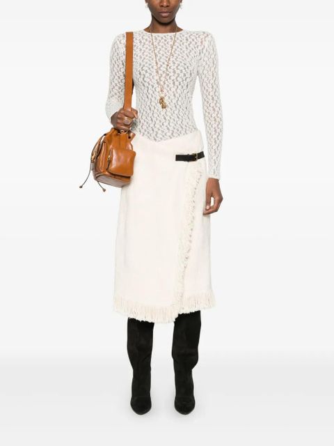 ISABEL MARANT Gaelle top - White