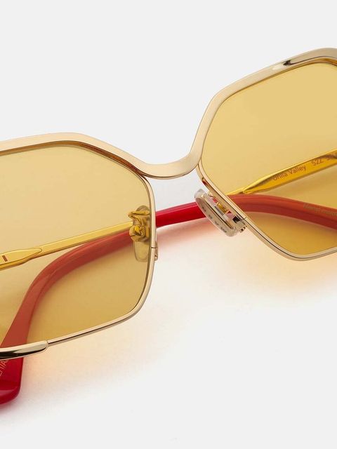 Marni okulary przeciwsłoneczne Unila Valley Gold Mustard EYMRN00058.001.52Z - zdjęcie produktu nr 2
