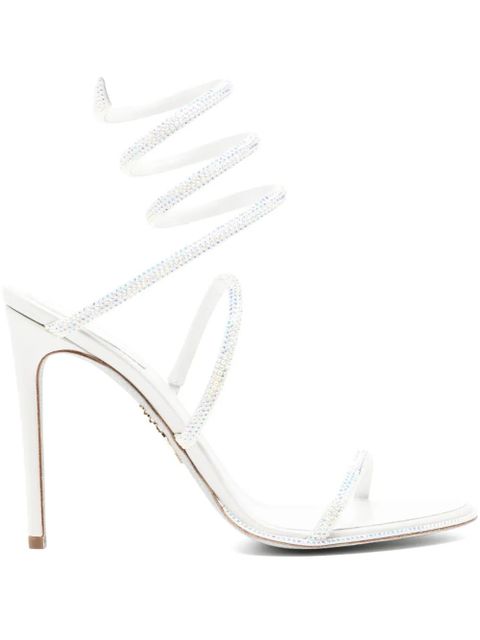 René Caovilla 120mm Cleo sandals - White - zdjęcie produktu nr 1